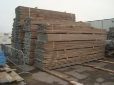 Gebruikt steigerhout vers 5 meter ongekuist